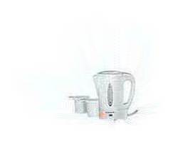 Cookworks Travel Kettle - White.